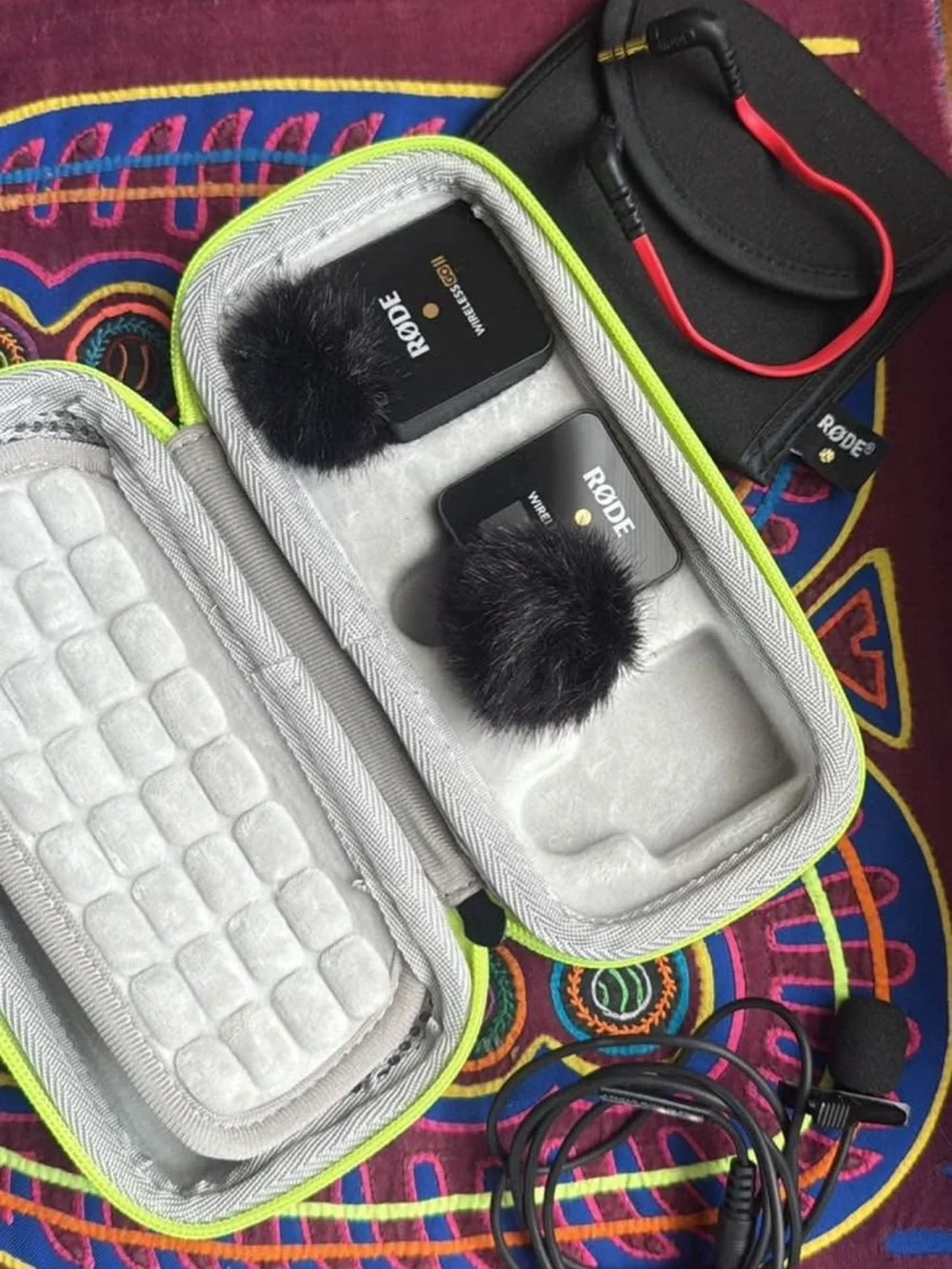 Røde Wireless Microphone Set with Protective Case - Black